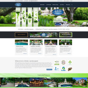 Landscaping company website design
